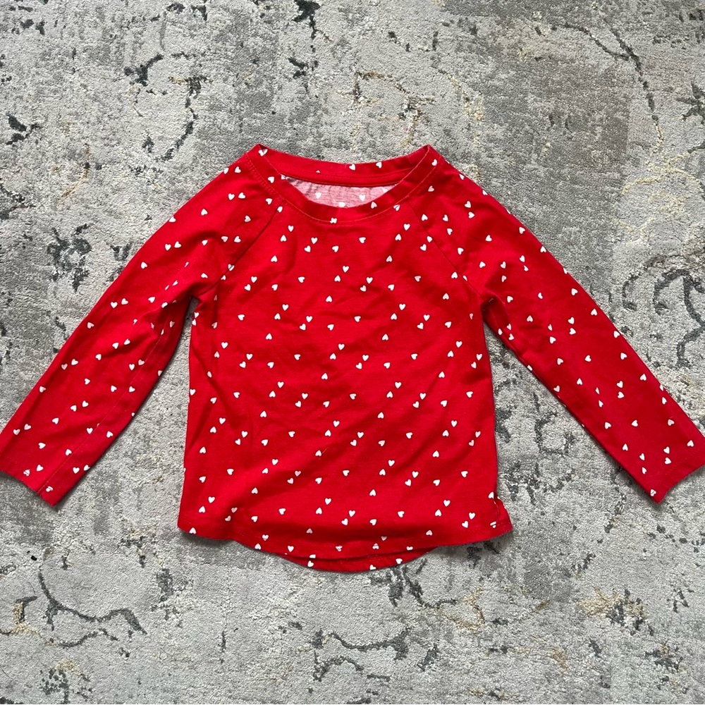 3T Heart Long sleeve T Shirt